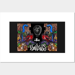 Graffiti- Light up the Darkness Posters and Art